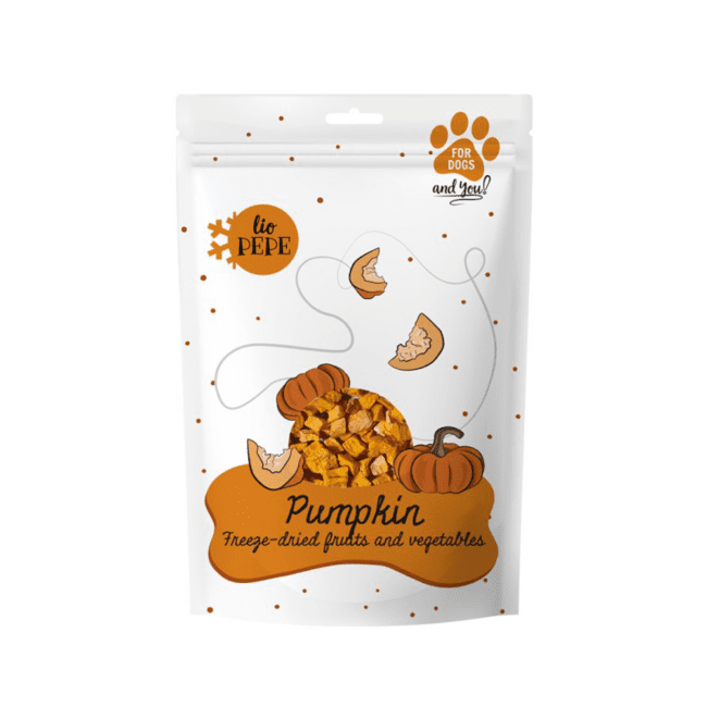 Liofilizowana dynia 20g dodatek do diety psa - PEPE