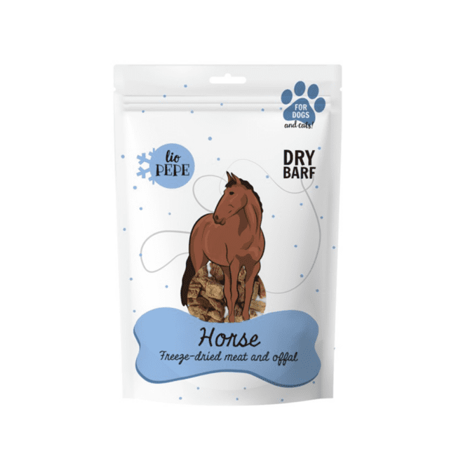 Liofilizowany przysmak końska wątróbka 60g dodatek do diety psa - PEPE