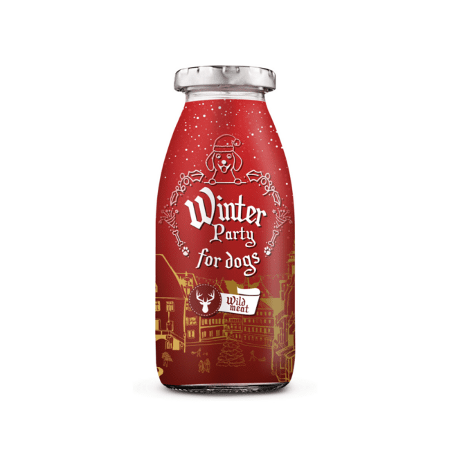 Smoothie Winter przekąska dla psa jeleń 250ml - SmoothieDog