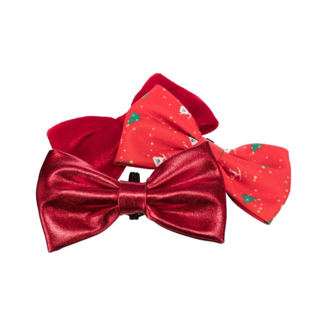 Czerwona muszka dla psa Xmas 10 cm - Trixie