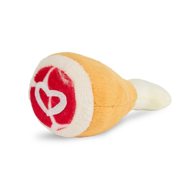 Zabawka, dla psa, szynka-kostka pluszowa, 12,5 cm