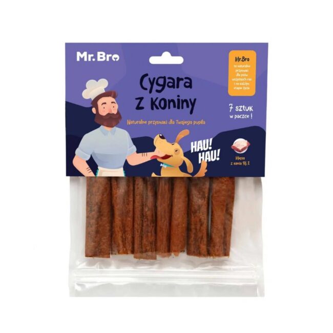Cygara z koniny przysmak dla psa 175g Mr. Bro