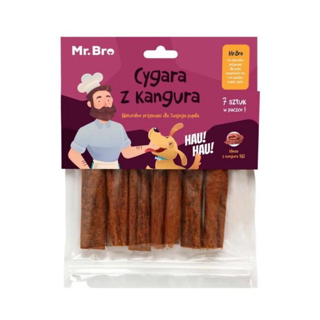 Cygara z kangura przysmak dla psa 175g Mr. Bro