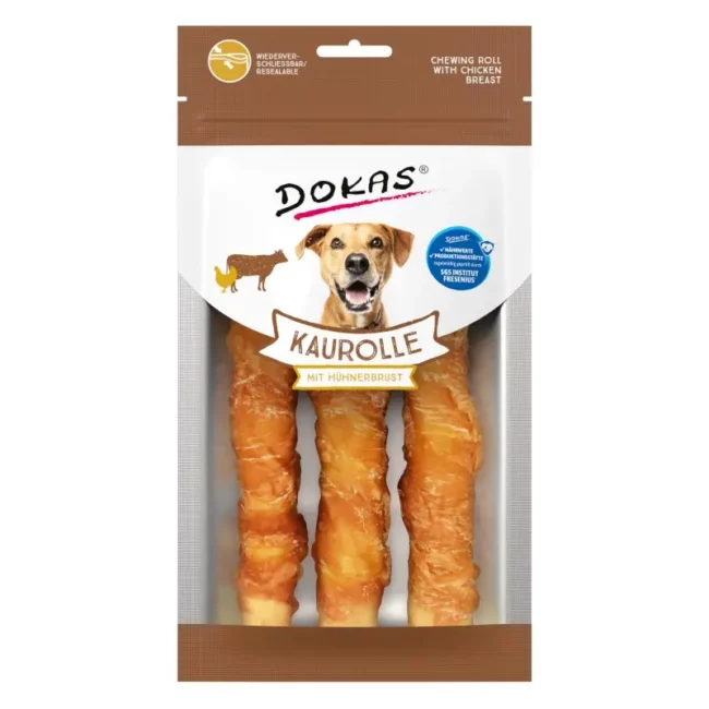 Rolki z kurczakiem 150g - DOKAS