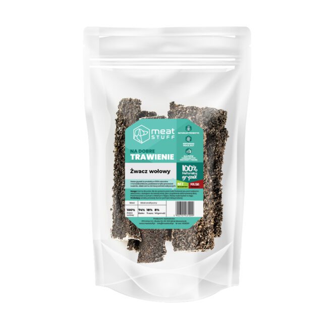 Żwacz wołowy (doypack 100 g) - MeatStuff