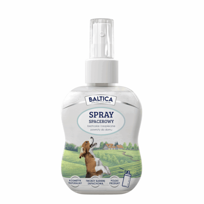 Spray spracerowy dla psa i kota 100ml Baltica