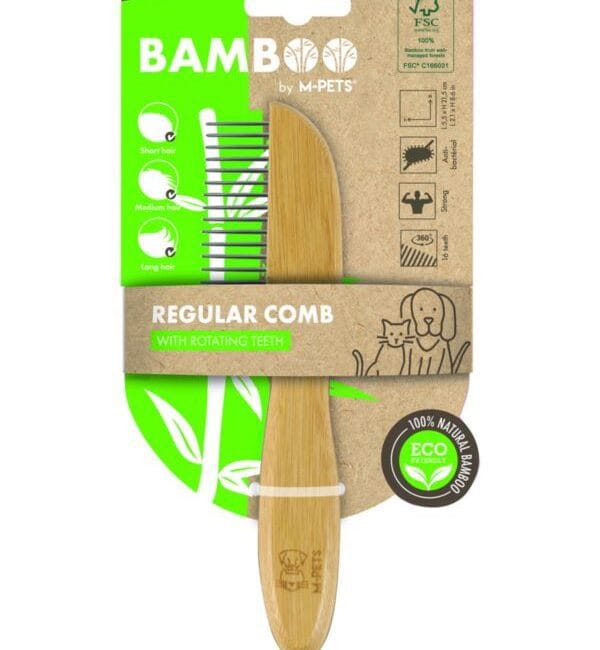 Szczotka - BAMBOO - Regular - 16 obrotowych zębów