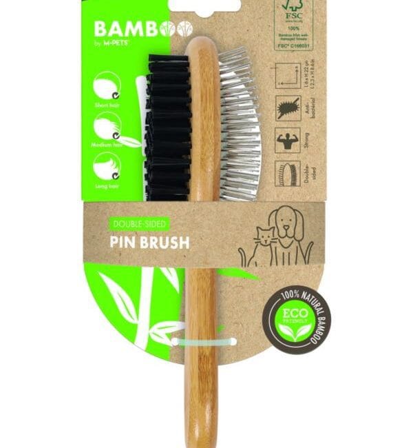Szczotka dwustronna - BAMBOO - Pin