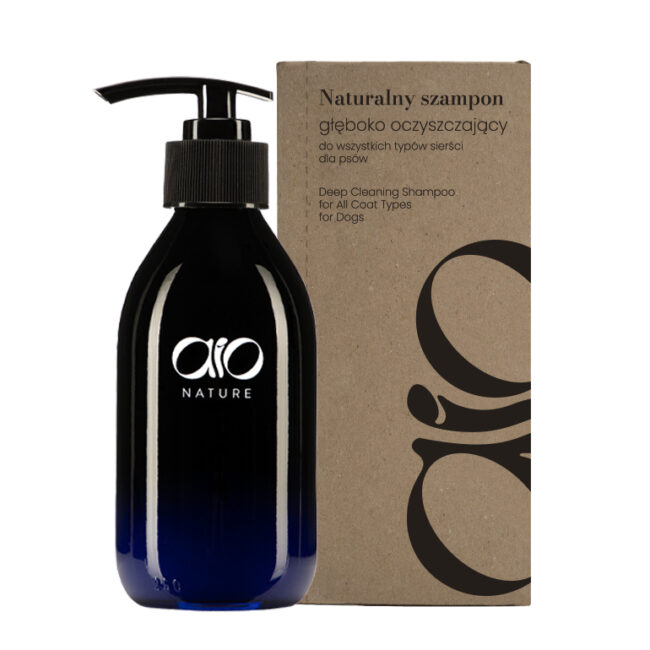 Naturalny szampon głęboko oczyszczający 150 ml AIO NATURE