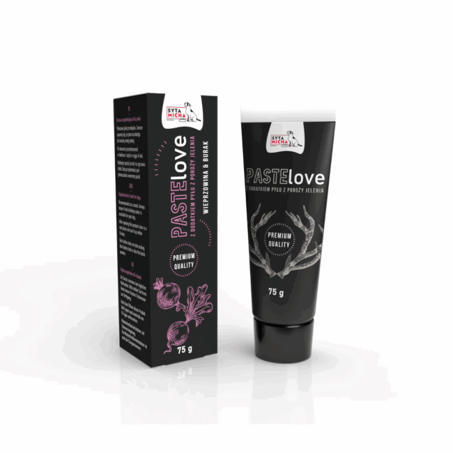 Mięsna Pasta - Wieprzowina z burakiem 75g Syta Micha